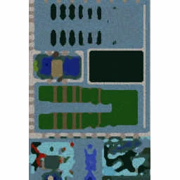 Hero Line Wars RoC v6.4g terrain minimap