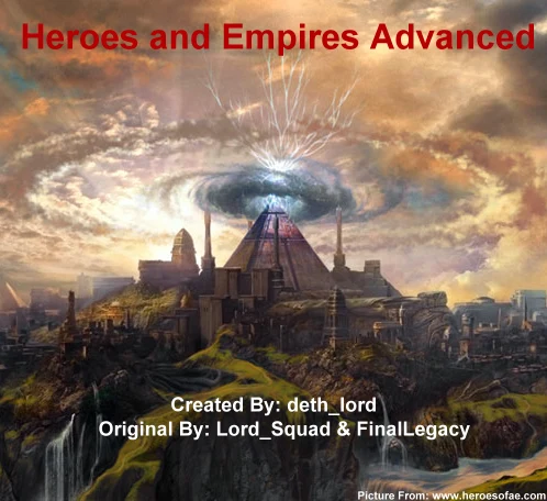Heroes and Empires v4.0 Advanced lobby preview