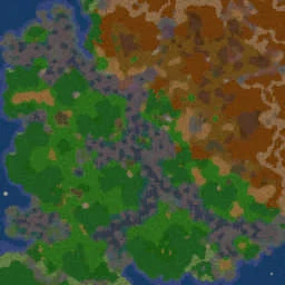 Hillsbrad Creek terrain minimap