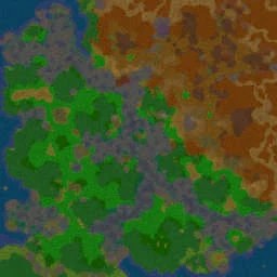 Hillsbrad Creek terrain minimap