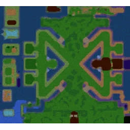 Horde vs Alliance X3 v3.99g terrain minimap