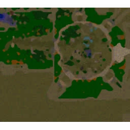 Human Gladiators FINAL terrain minimap