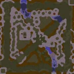 Humans vs Orcs v4.0a terrain minimap
