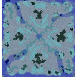Ice Flow terrain minimap