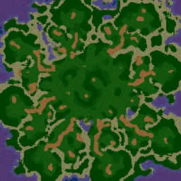 Il crogiolo terrain minimap
