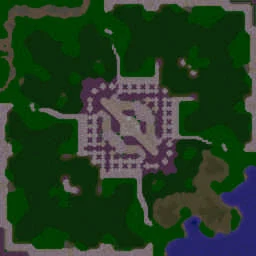 Il ritiro dello stregone terrain minimap