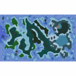 Illidan's 7 D. Hunters terrain minimap