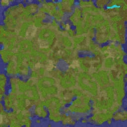 Island Defense 4.1.2f terrain minimap