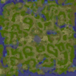 Island Defense 4.2.1e terrain minimap