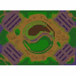 Korea terrain minimap