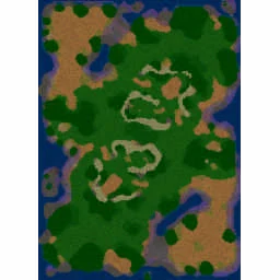 L'isola del bottino LV terrain minimap