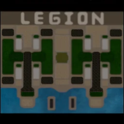 Legion TD 7.0c Team OZE terrain minimap