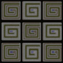 Space defenders - Spiral TD v1.2a terrain minimap