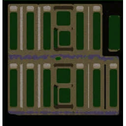 Line Tower Wars 9.9 No air terrain minimap