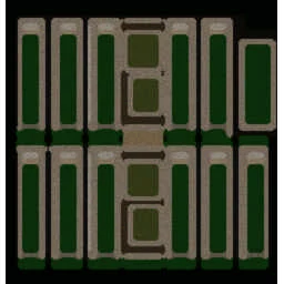 Line Tower Wars Advanced 2.0 terrain minimap
