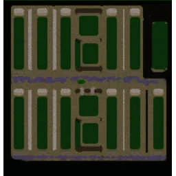 Line Tower Wars AI terrain minimap