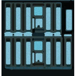 Line Tower Wars NO AIR OR ATTACKING terrain minimap