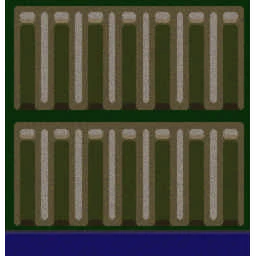 Line Tower Wars: Reforged - Balanced terrain minimap
