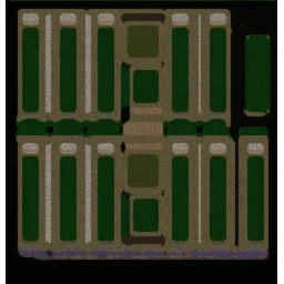 Line Tower Wars 36.9 NO AIR terrain minimap