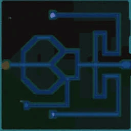 Liquid TD 9.01 Lottery terrain minimap