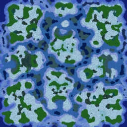 Lodowa Korona terrain minimap