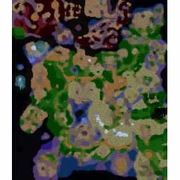 Lordaeron Tactics 13.7a terrain minimap