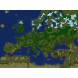 Lords of Europe 5.9 terrain minimap