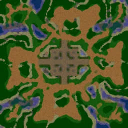 Lost Temple 双矿8人版1.1 terrain minimap