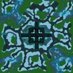 Lost Temple terrain minimap