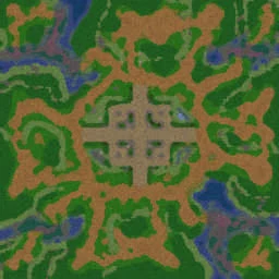 Lost Temple LV terrain minimap