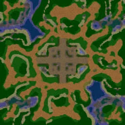 Lost Temple RoC 1.25 terrain minimap