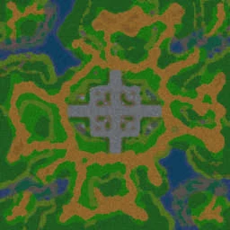 Lost Temple [RoC] terrain minimap