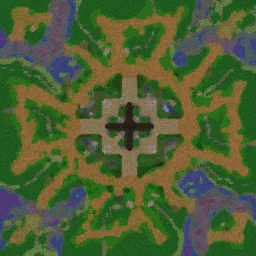 Lost Temple v2.0 terrain minimap