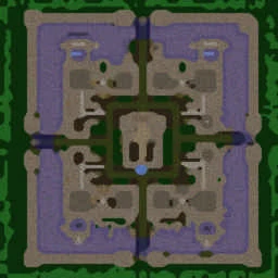 Lotr Castle defence terrain minimap