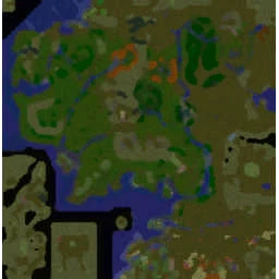 LOTR: The Ring Wars terrain minimap