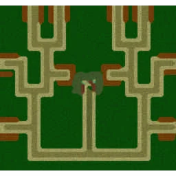 Mafa Extreme TD v3.1 terrain minimap
