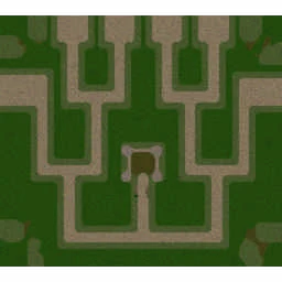 Mafa TD: ANiMeX version 1.5 terrain minimap