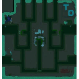 Mafa TD Queén 5.2i HARD terrain minimap
