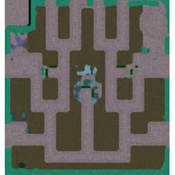 Mafa TD Queen v14.0 terrain minimap
