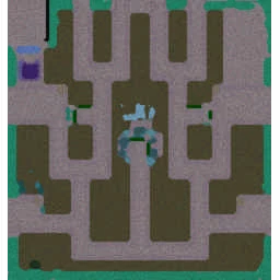 Mafa TD Queen v15.0 terrain minimap