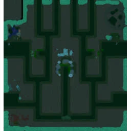 Mafa TD Queen v4.5c (UH) terrain minimap