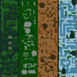 Maze of 4Seasons terrain minimap