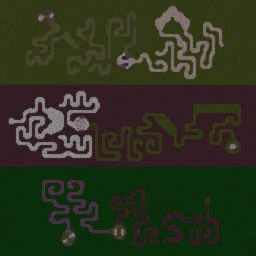 Maze of Dalaran terrain minimap