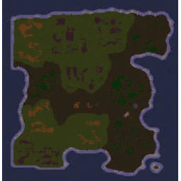 Maze of Fantasy 2 terrain minimap