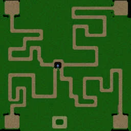 Maze TD V5.3 Mod 8 terrain minimap