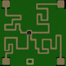 Maze TD 7.02y - 51 Lvl Survivor terrain minimap