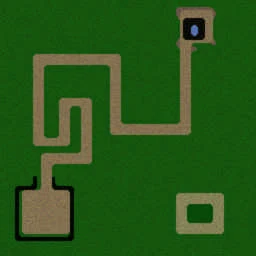 Maze TD Final Ver. (31 Level) terrain minimap