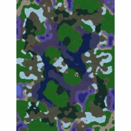 Melting Valley terrain minimap