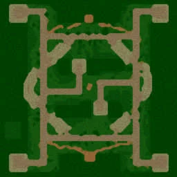 Mini Circle TD v1,1 terrain minimap