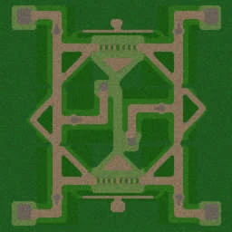 Mini Circle TD WRM version terrain minimap